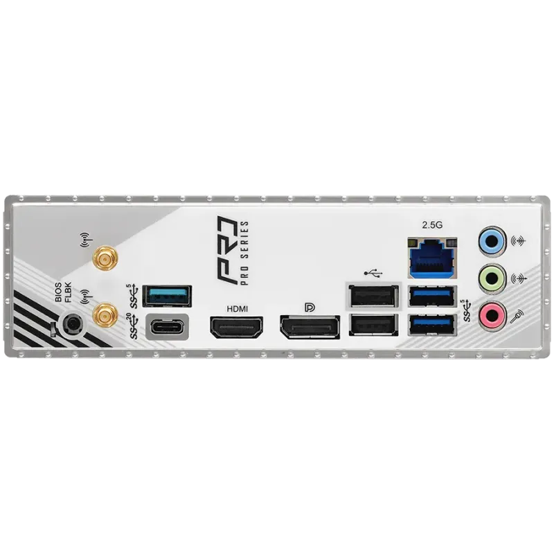 ASROCK MB Desktop B860M Pro Rs Wi-fi, S.1851, 4x DDR5, 1x PCIe 5.0 x16, 1x PCIe 4.0 x4, 1x Blazing M.2, 2x Hyper M.2, 4x SATA3, 