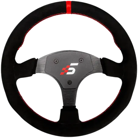 SIMAGIC Round-Shaped Steering wheel without HUB, 330mm, Suede. S402 - 1