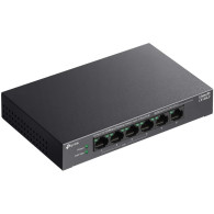 TP-LINK LS106LP 6-Port 10/100Mbps Desktop Switch with 4-Port PoE - 3
