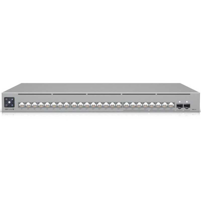 Ubiquiti USW-Ultra-60W Layer 2, 8-port GbE PoE switch: 7x GbE PoE+ output ports, GbE port with optional PoE++ input - 2