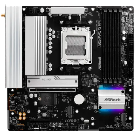 ASROCK A620AM PRO RS WIFI mATX AM5 DDR5 - 1