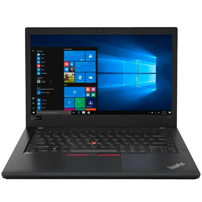 LENOVO THINKPAD T480 I5-8350U CPU 1.70GHZ 14" (1920 x 1080) 16 GB 512 GB NVMe SSD Windows 11 Pro BG KBD 1Y 1m battery - 1