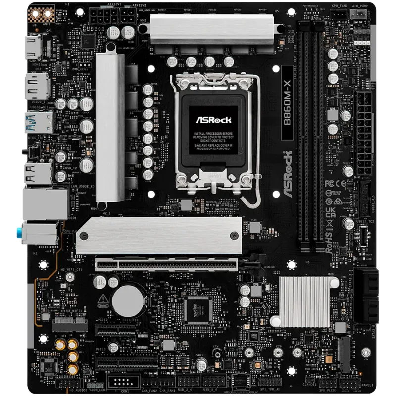 ASROCK B860M-X mATX LGA1851 DDR5 - 1