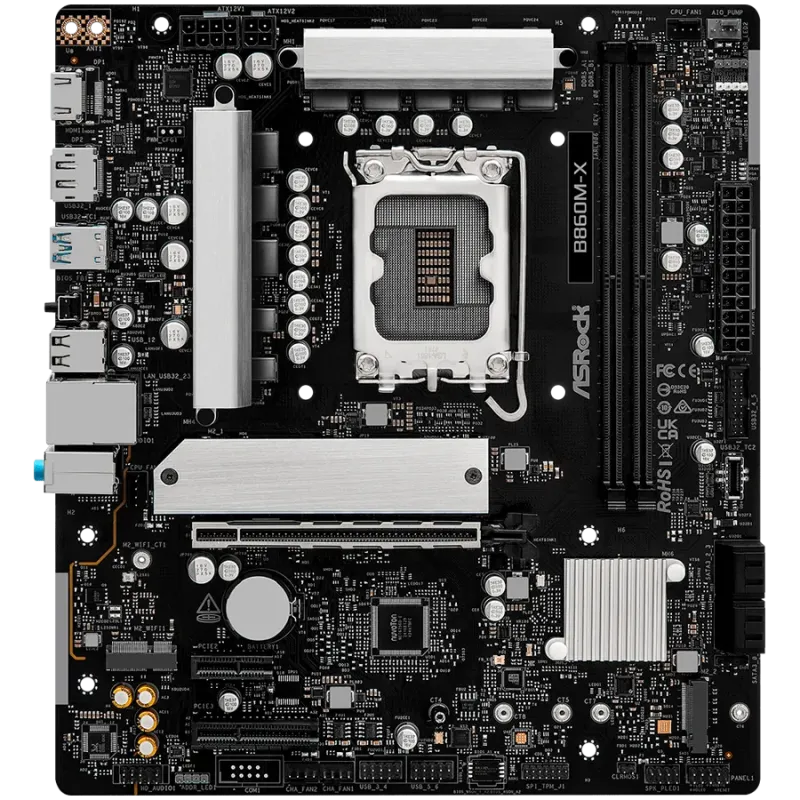 ASROCK B860M-X mATX LGA1851 DDR5 - 1