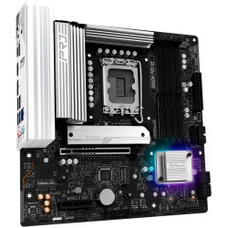 ASROCK MB Desktop B860M Pro Rs, S.1851, 4x DDR5, 1x PCIe 5.0 x16, 1x PCIe 4.0 x4, 1x Blazing M.2, 2x Hyper M.2, 4x SATA3, 2x USB