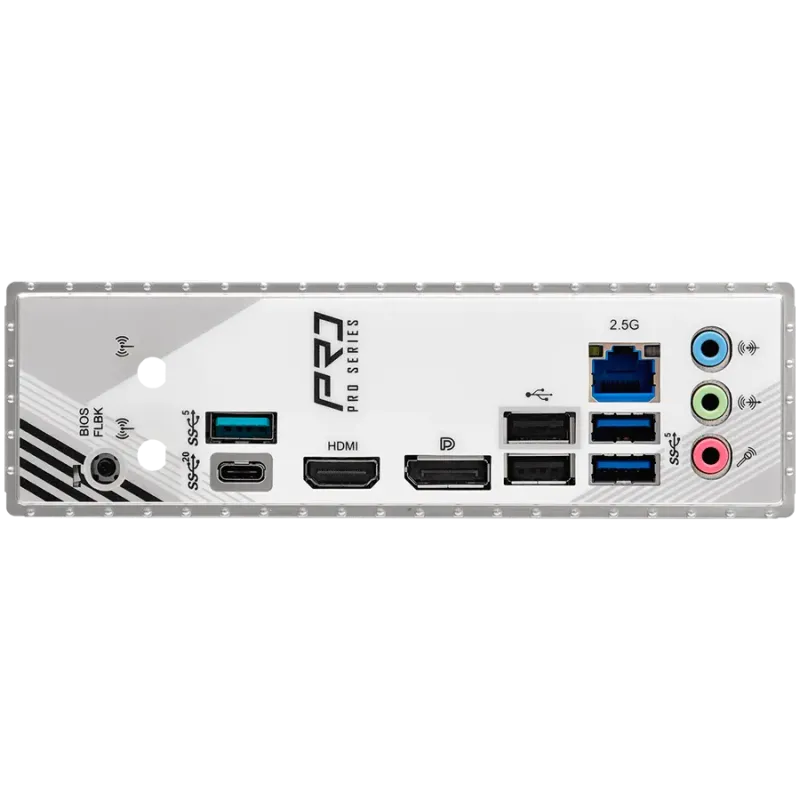 ASROCK MB Desktop B860M Pro Rs, S.1851, 4x DDR5, 1x PCIe 5.0 x16, 1x PCIe 4.0 x4, 1x Blazing M.2, 2x Hyper M.2, 4x SATA3, 2x USB