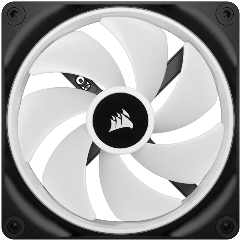 CORSAIR iCUE LINK QX140 RGB, 140mm Magnetic Dome RGB Fan, Dual Fan Kit - 1
