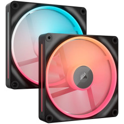 CORSAIR iCUE LINK LX140-R RGB, 140mm RGB Fan, Dual Fan Kit - 1