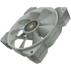 COUGAR MHP 120 White, 120mm 4-pin PWM fan, 600-2000RPM, HDB Bearing, Anti-vibration Dampers, Extension Cable + Low-Noise Adapter