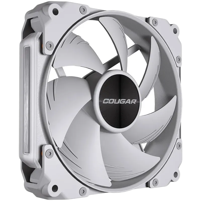 Cougar fan APOLAR 120 ARGB White, Fan Speed 600-2200 RPM±200RPM, Air Flow 75.38 CFM ± 10%, Air Pressure 2.59 mm H2O±10%, HDB Hyd