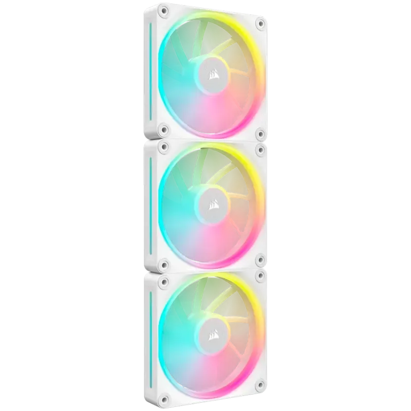 CORSAIR iCUE LINK LX120 RGB White, 120mm RGB Fan, Triple Fan Kit - 1