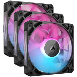 CORSAIR RX RGB Series, iCUE LINK RX120 RGB, 120mm RGB Fan, Triple Fan Kit - 1