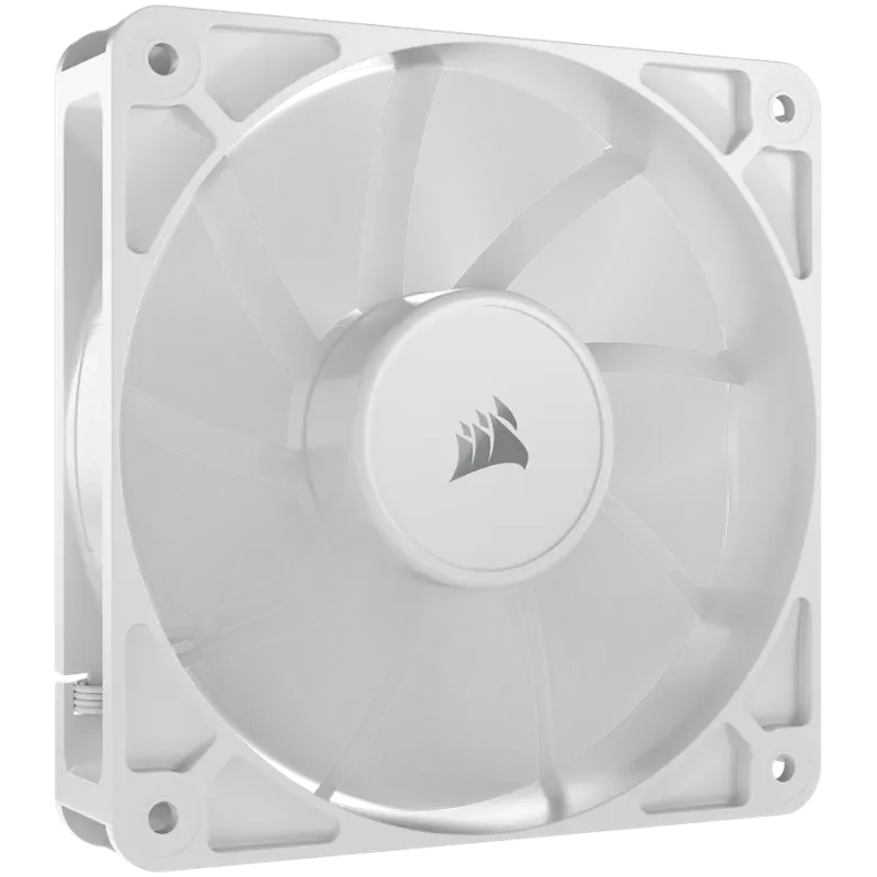 CORSAIR RS120 White, 120mm Fan, Single Pack - 1