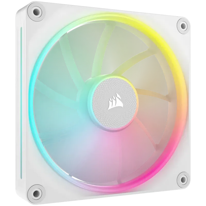 CORSAIR iCUE LINK LX140 RGB White, 140mm RGB Fan, Single Fan - 1