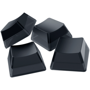 Razer Phantom Keycap Upgrade Set - Black, ABS Material, Keycap Count: 128, Translucent sides, Bottom-lasered legends, Standard b