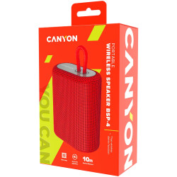 CANYON speaker BSP-4 5W Red - 4