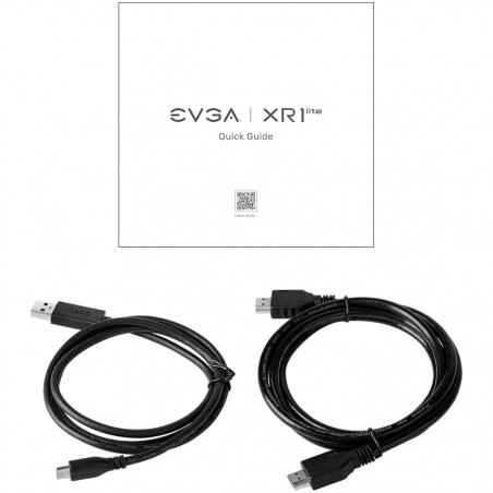EVGA XR1 lite Capture Card, Certified for OBS, Interface: USB 3.0 Type-C, Input & Output Interface: HDMI, 1080p @60fps Video Cap