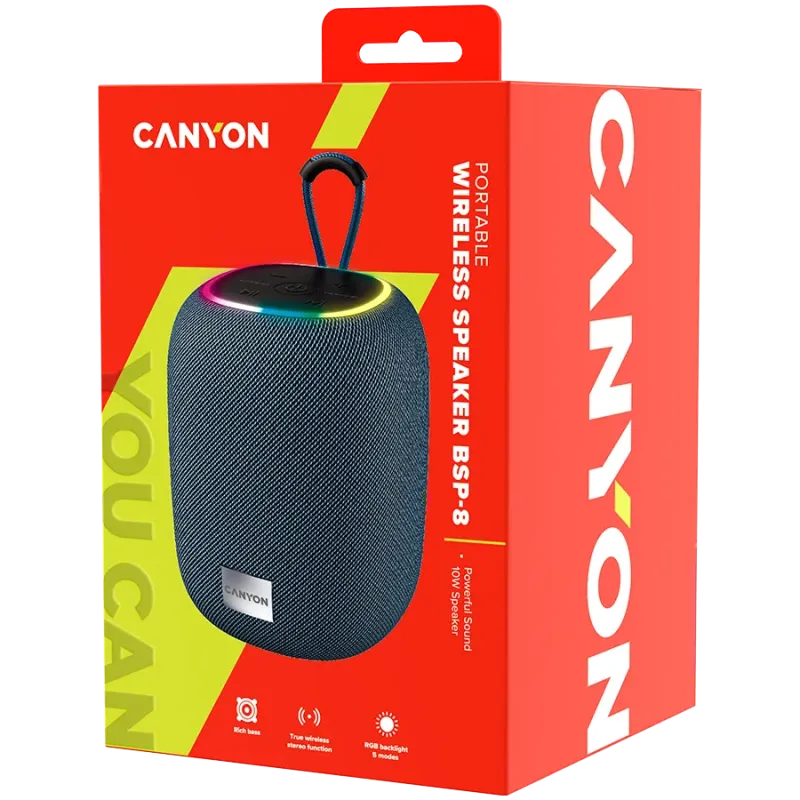 CANYON speaker BSP-8 10W Gray - 1