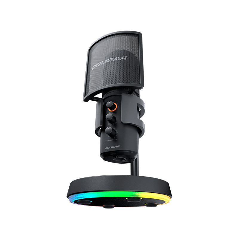 COUGAR Screamer-X, Omni-dimensional Microphone, Convenient Lag-free Monitoring, 4 Pick-up Polar Patterns: Cardioid, Shotgun, Bi-