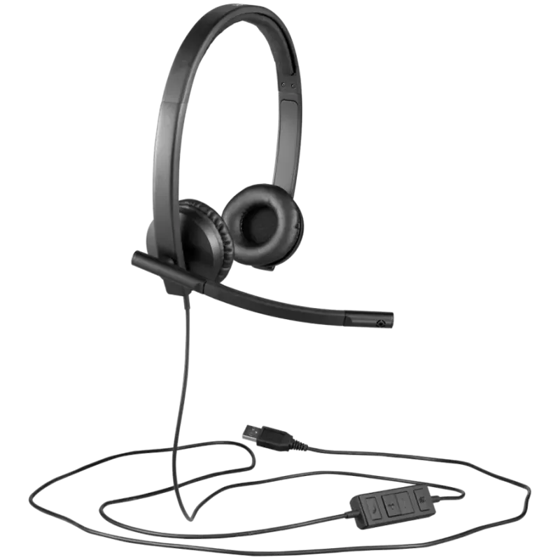 LOGITECH HEADSET - H570e (Teams version) headset - BLACK - USB - (Do Not Use) EMEA28-935 - USB-A - 1