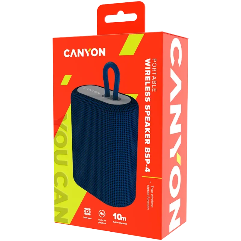 CANYON speaker BSP-4 5W Blue - 1