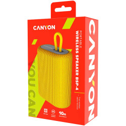 CANYON speaker BSP-4 5W Yellow - 4