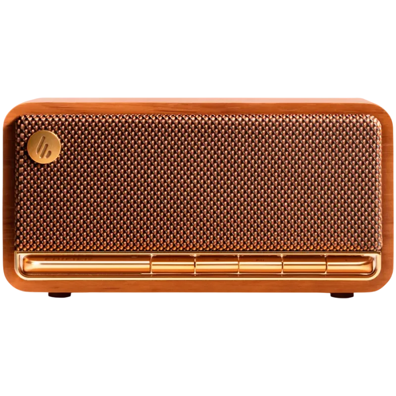 Edifier MP230 Bluetooth Speaker, BT V5.0, USB-C, AUX, TF Card, 2x 48mm Drivers, USB-C, 20W (RMS), Brown - 1