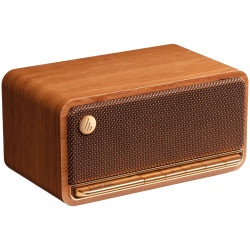 Edifier MP230 Bluetooth Speaker, BT V5.0, USB-C, AUX, TF Card, 2x 48mm Drivers, USB-C, 20W (RMS), Brown - 4
