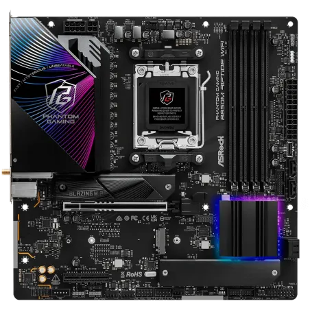 ASROCK B850M RIPTIDE WIFI mATX AM5 DDR5 - 1