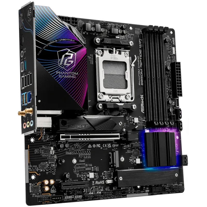 ASROCK B850M RIPTIDE WIFI mATX AM5 DDR5 - 1