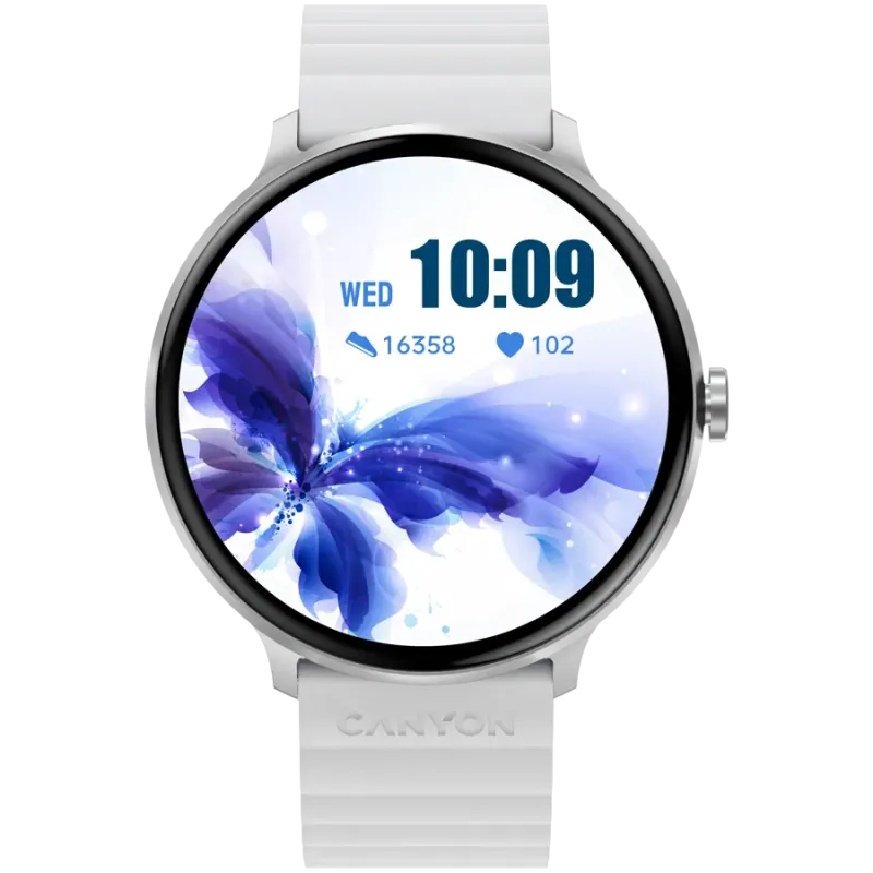 CANYON smart watch Jacky SW-69 White Blue - 1