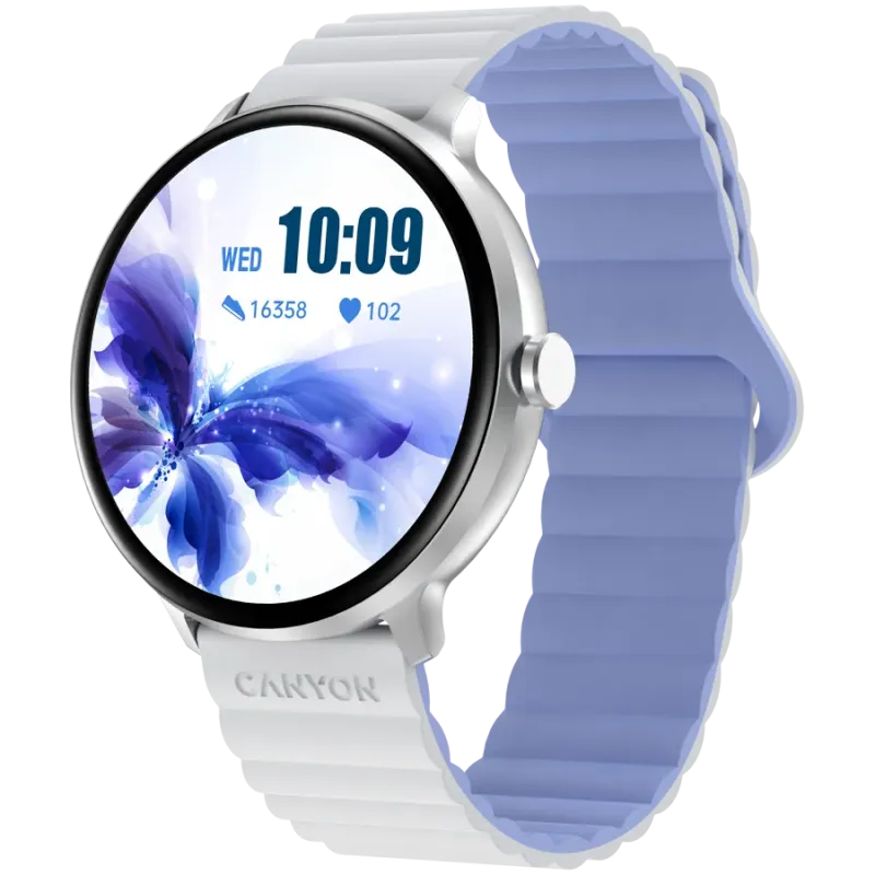CANYON smart watch Jacky SW-69 White Blue - 1