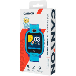 CANYON kids watch Jondy KW-44 4G Camera GPS Music Blue - 4