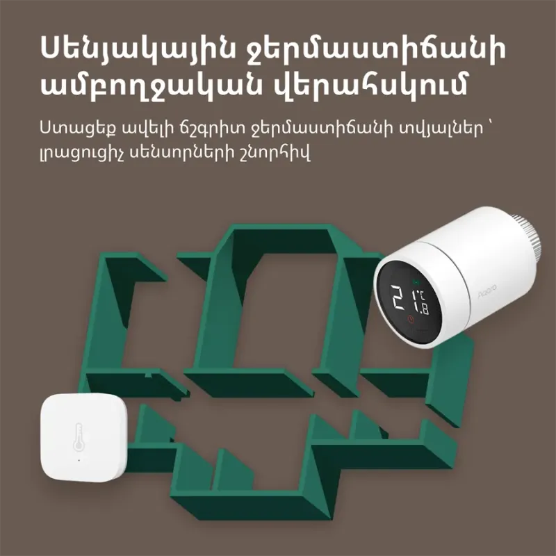 Radiator Thermostat E1: Model No: SRTS-A01 SKU: AA006GLW01 - 1