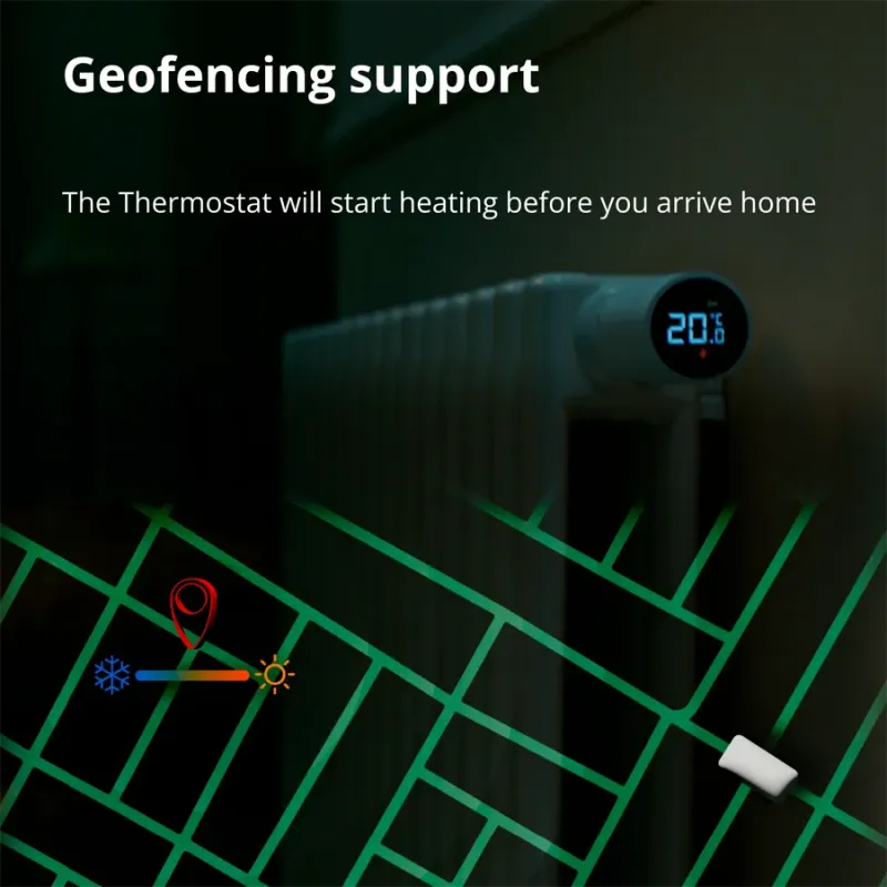 Radiator Thermostat E1: Model No: SRTS-A01 SKU: AA006GLW01 - 1