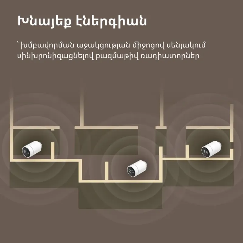Radiator Thermostat E1: Model No: SRTS-A01 SKU: AA006GLW01 - 1