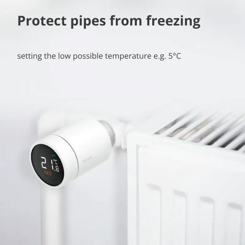 Radiator Thermostat E1: Model No: SRTS-A01 SKU: AA006GLW01 - 1