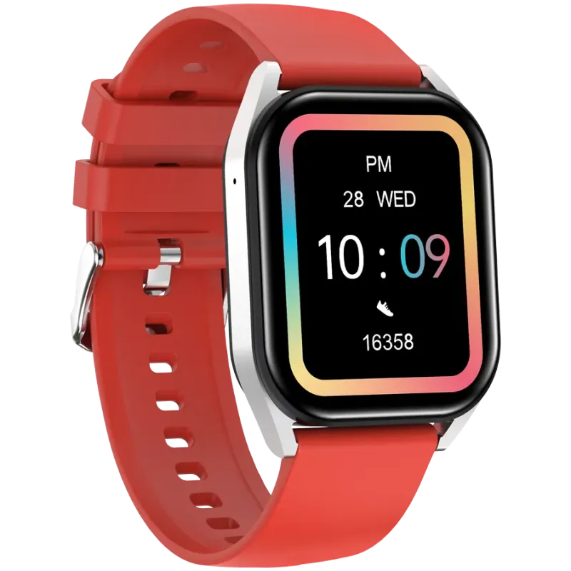 CANYON smart watch Chatter SW-58 BT-CALL Silver Red - 1
