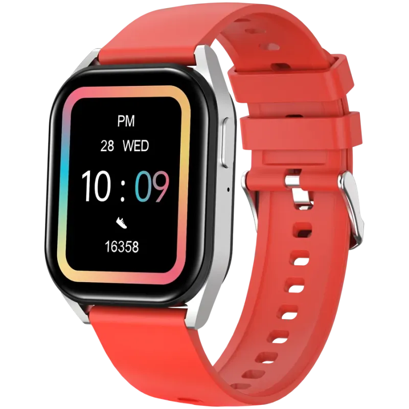 CANYON smart watch Chatter SW-58 BT-CALL Silver Red - 1