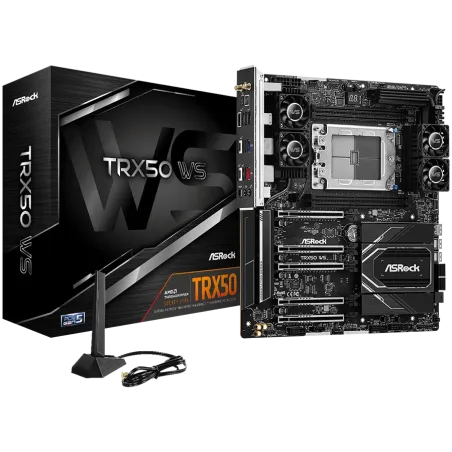 ASRock MB TRX50 WS sTR5 AMD TRX50 SATA 6Gb/s DDR5 EATX - 1