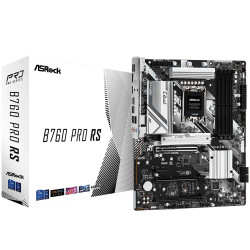 ASROCK MB Desktop B760 Pro RS (S1700, 4x DDR5, 1x PCIe 5.0 x16, 1x PCIe 4.0 x16, 1x PCIe 3.0 x16, 1x PCIe 3.0 x1, 2x Hyper M.2 P