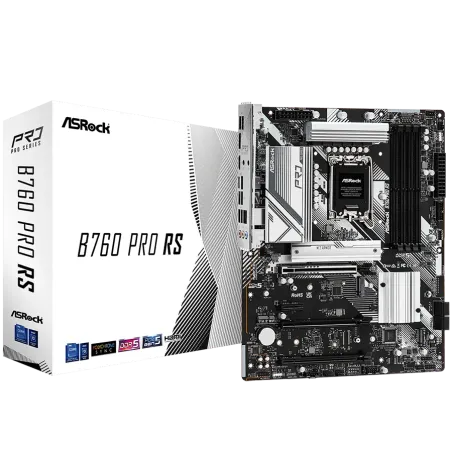 ASROCK MB Desktop B760 Pro RS (S1700, 4x DDR5, 1x PCIe 5.0 x16, 1x PCIe 4.0 x16, 1x PCIe 3.0 x16, 1x PCIe 3.0 x1, 2x Hyper M.2 P
