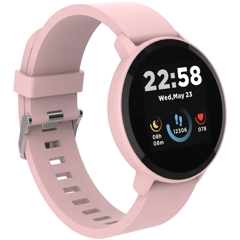 CANYON Lollypop SW-63, Smart watch, 1.3inches IPS full touch screen, Round watch, IP68 waterproof, multi-sport mode, BT5.0, comp