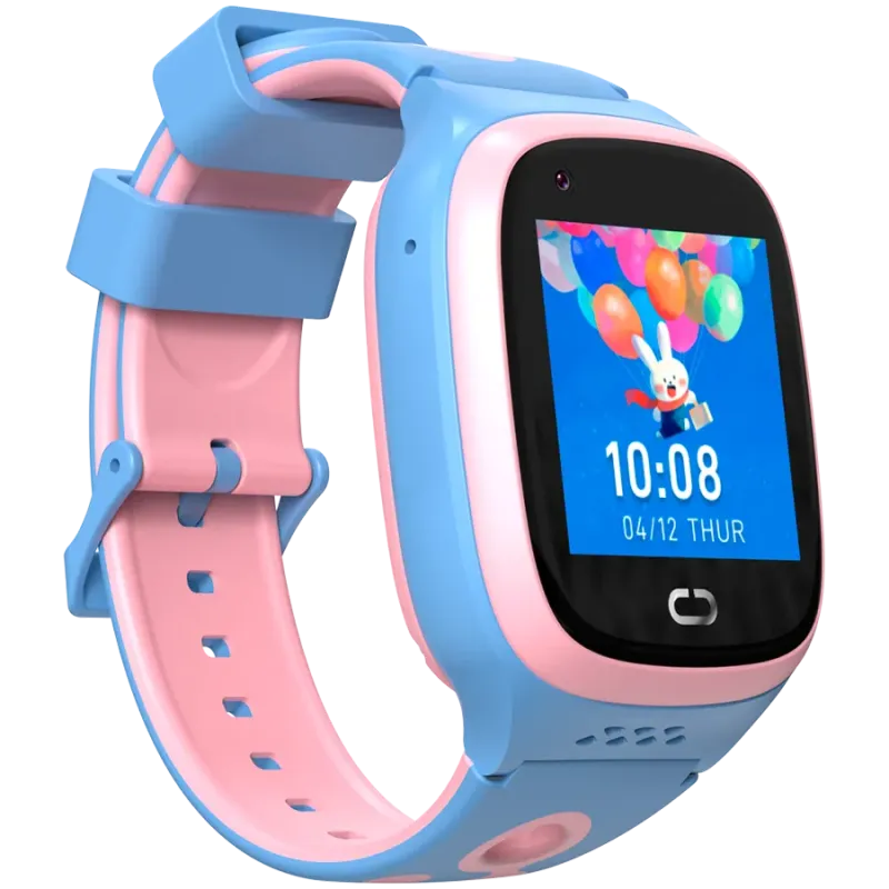 Canyon Kids Watch ZEFIR KW-49 E-SIM 4G GPS WiFi Video Music Games English learning, Pink&Blue - 1