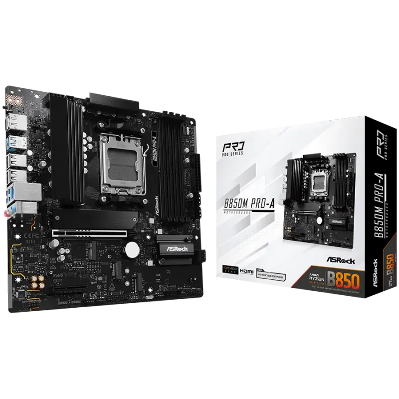 ASROCK B850M Pro-A mATX AM5 DDR5 - 1