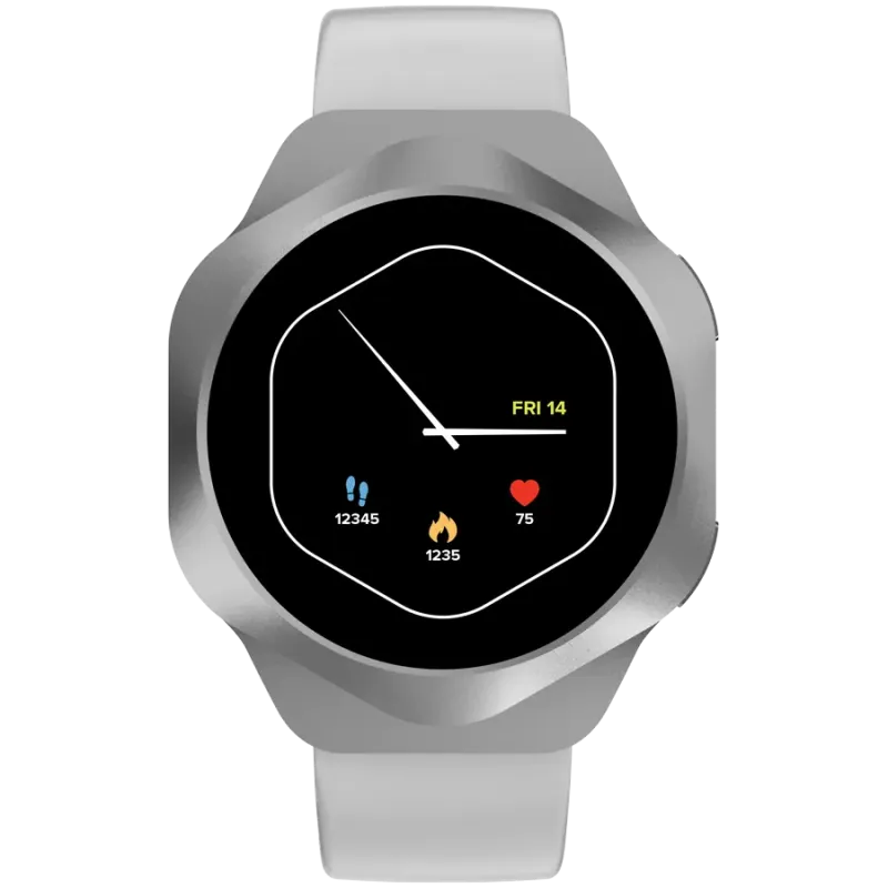 CANYON Smart Watch Hexagon 88 BT-CALL Silver - 1
