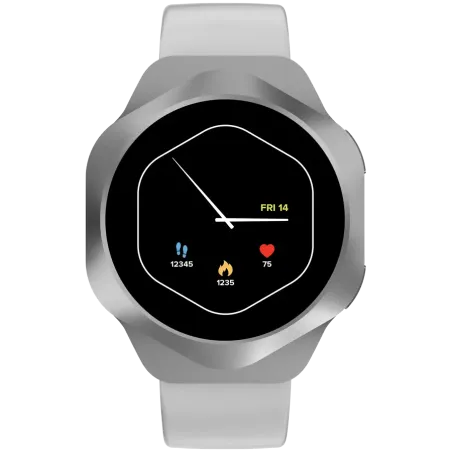 CANYON Smart Watch Hexagon 88 BT-CALL Silver - 1