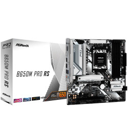 ASROCK MB Desktop B650M PRO RS, AM5, 4x DDR5, 1x PCIe 4.0 x16, 1x PCIe 3.0 x16, 1x Blazing M.2(PCIe Gen5x4), 1x Hyper M.2, 4x SA