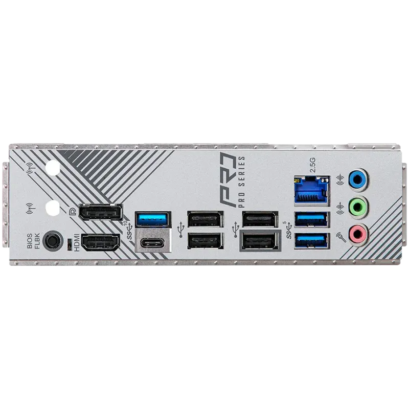 ASROCK MB Desktop B650M PRO RS, AM5, 4x DDR5, 1x PCIe 4.0 x16, 1x PCIe 3.0 x16, 1x Blazing M.2(PCIe Gen5x4), 1x Hyper M.2, 4x SA