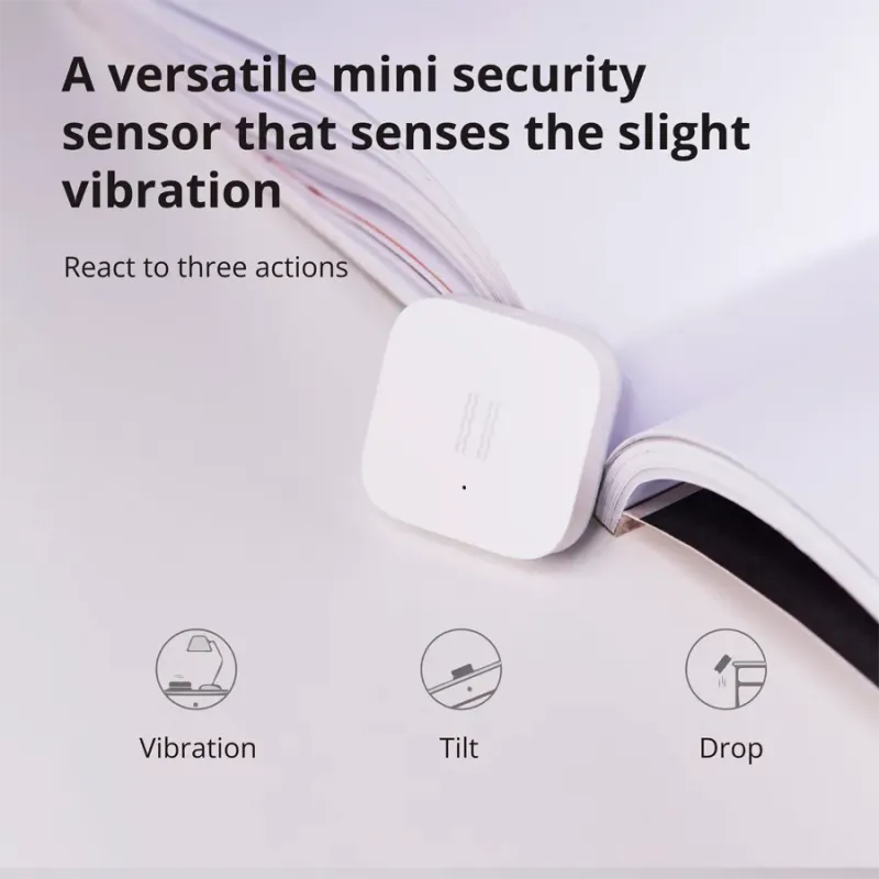 Aqara Vibration Sensor: Model No: DJT11LM SKU AS009UEW01 - 1